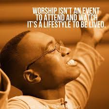 b guy in worship